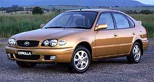 2002 Toyota corolla crash test results