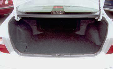 Nissan maxima luggage capacity #8