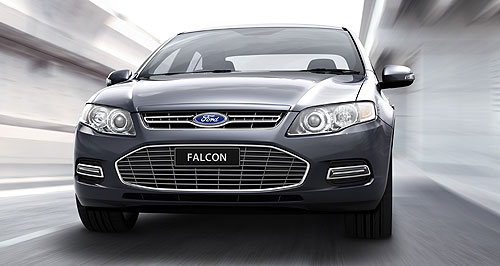 Ford Falcon EcoLPiBowser relief: Ford has achieved marginal fuel savings on its LPG-powered Falcons. 