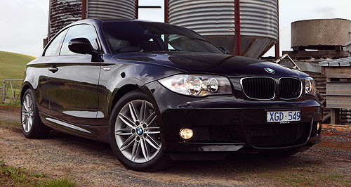 BMW 1 Series 123d rangeEffortless: Twin-turbo BMW 123d torques the torque while saving fuel.