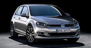 Volkswagen 2013 Golf Teed up: Two petrol engines and a diesel look likely to form the core engine line-up of the all-new Volkswagen Golf when it arrives in the second quarter of this year.