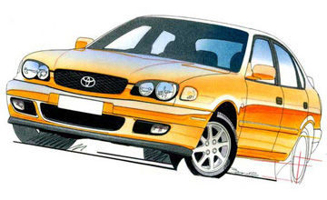 1999 toyota corolla levin seca #2