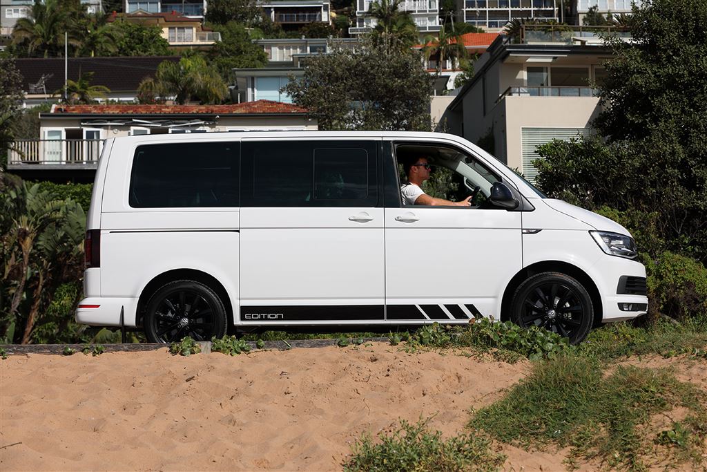 Volkswagen Multivan Black Edition checks in