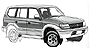Toyota 1996 LandCruiser Prado RV6 5-dr wagon