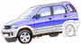 Daihatsu 1997 Terios SX 5-dr wagon