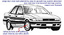 Mitsubishi 1990 Lancer GL 5-dr hatch