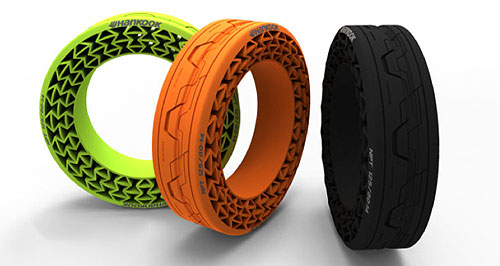 Airless recyclable tyre claimed a success