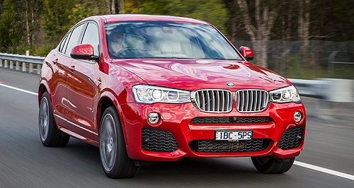 BMW swaps top-spec X4