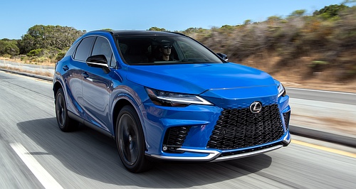 Lexus RX specs announced for Aus