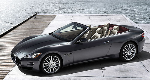 Maserati GranCabrio arrives earlier, cheaper