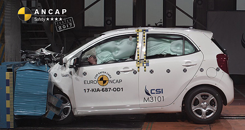 ANCAP: Kia Picanto scores four stars