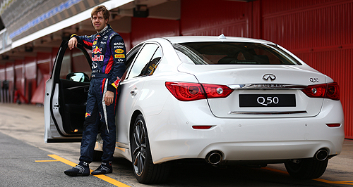 Vettel to steer Infiniti’s performance