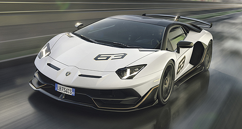 Lamborghini unveils wild Aventador SVJ coupe