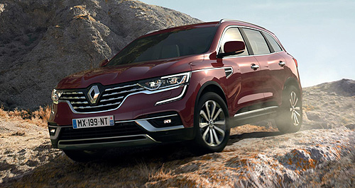 Fresh-faced Renault Koleos breaks cover