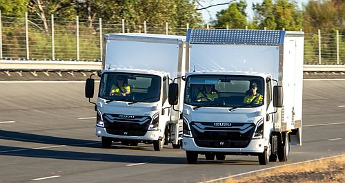 Quick squiz at Isuzu Trucks new line-up