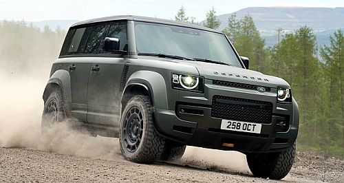 Land Rover Defender OCTA gets OTT turbo V8