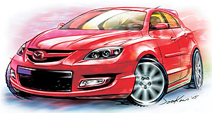 Next Mazda3 to grow up, but not out