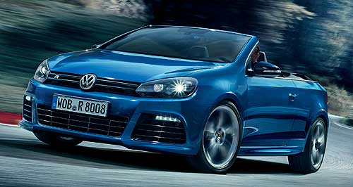 VW says R for Golf Cabrio