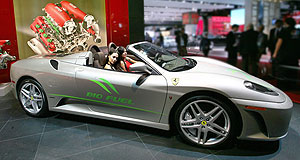 Ferrari, AMG go green