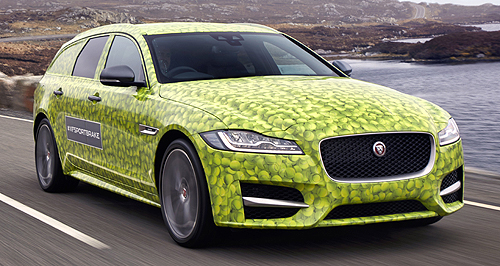 Jaguar stretches XF Sportbrake teaser campaign