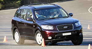 Hyundai safety u-turn on Santa Fe