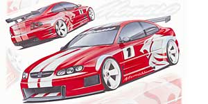 Sneak peek at racing Monaro