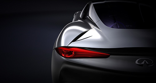 Infiniti teases range-extender sportscar