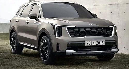 New looks for Kia Sorento