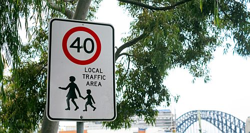 Sydney to adopt more 40km/h local speed limits