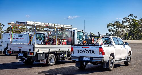 Tradies tempted from utes to trucks