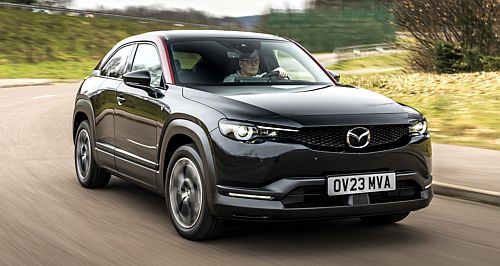 Mazda begins building MX-30 rotary PHEV