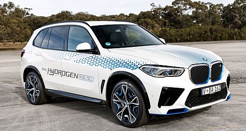 BMW Australia showcases iX5 Hydrogen pilot