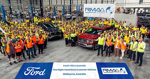 Ford Australia begins F-150 deliveries