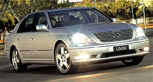 Lexus LS430 facelift full of features