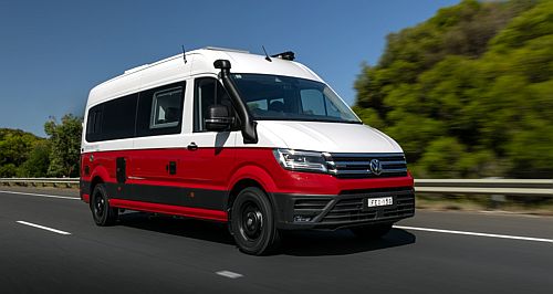 VW, Jayco refresh Crafter Kampervan