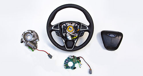 Ford adopts adaptive steering