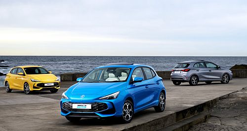 MG ups the ante with all new MG 3 hatch