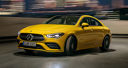 New York show: Mercedes-AMG warms up with CLA35