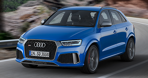 Geneva show: Performance lift for Audi RS Q3