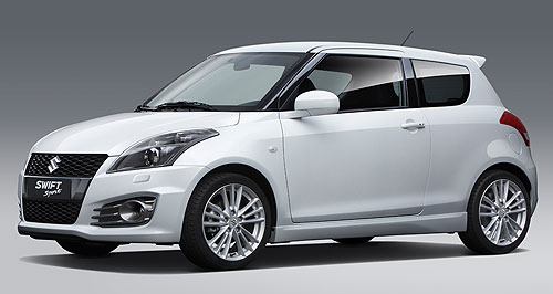 Frankfurt show: Suzuki lobs sportier Swift