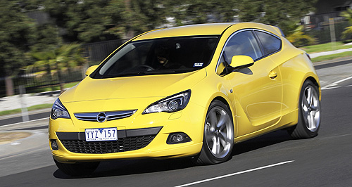 Opel Astra GTC lands at under $30K