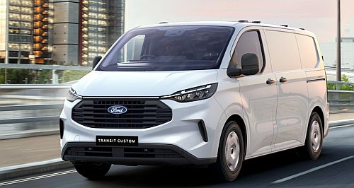 Ford Transit Custom ready to take on 2024