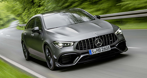 AMG CLA45 Shooting Brake returns but not Down Under