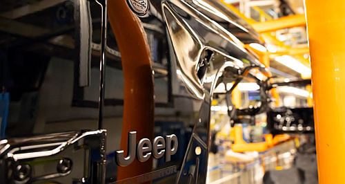 Jeep idles production line after dismal sales