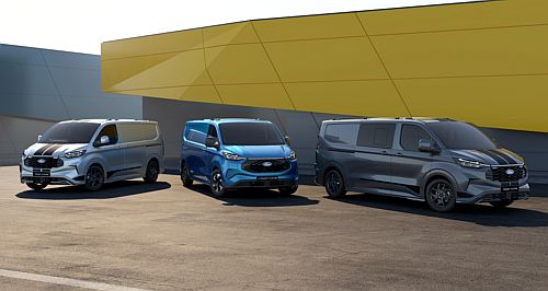 Ford updates Transit Custom range for 2024