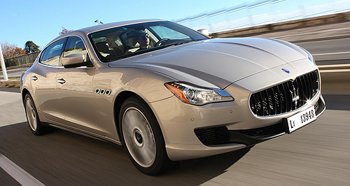 Detroit show: Maserati Quattroporte gets entry V6