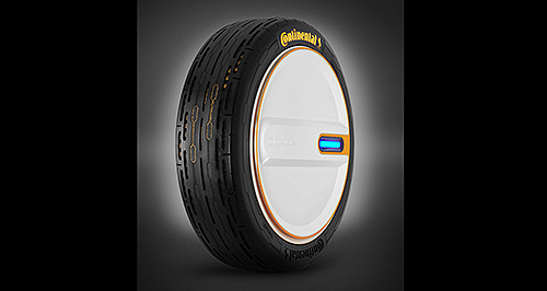 Continental rolls out hi-tech self-inflating tyre