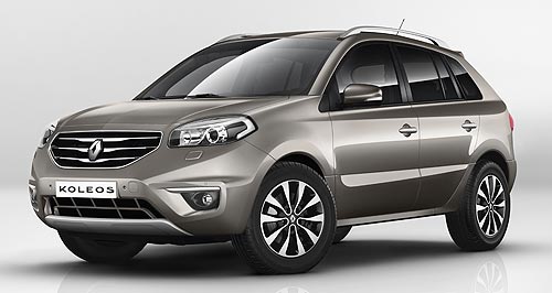 First facelift for Renault Koleos