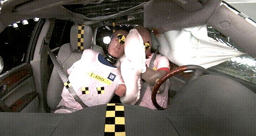 Holden leads world-first airbag program