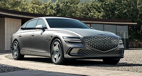 Genesis G80 Electrified updated for 2025